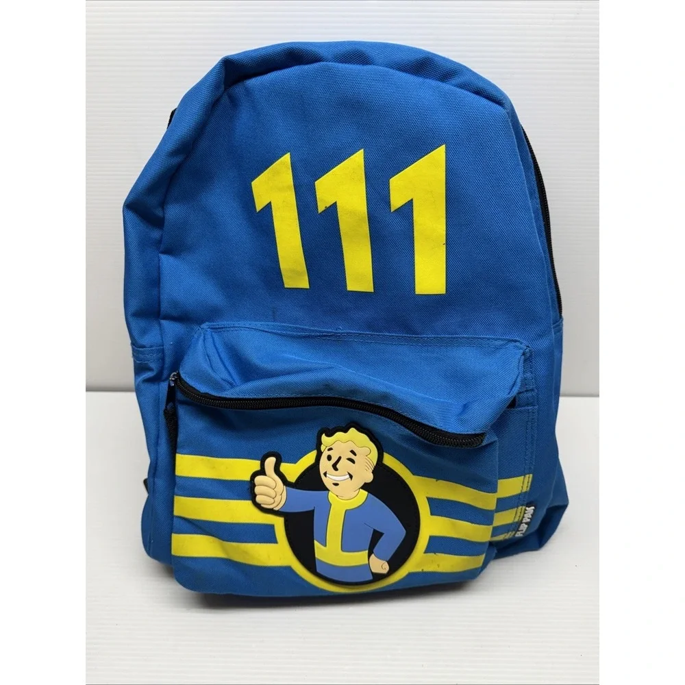 Fallout 4 Backpack 2016 Bethesda Hot Topic Exclusive Reversible Flip Pak Rare